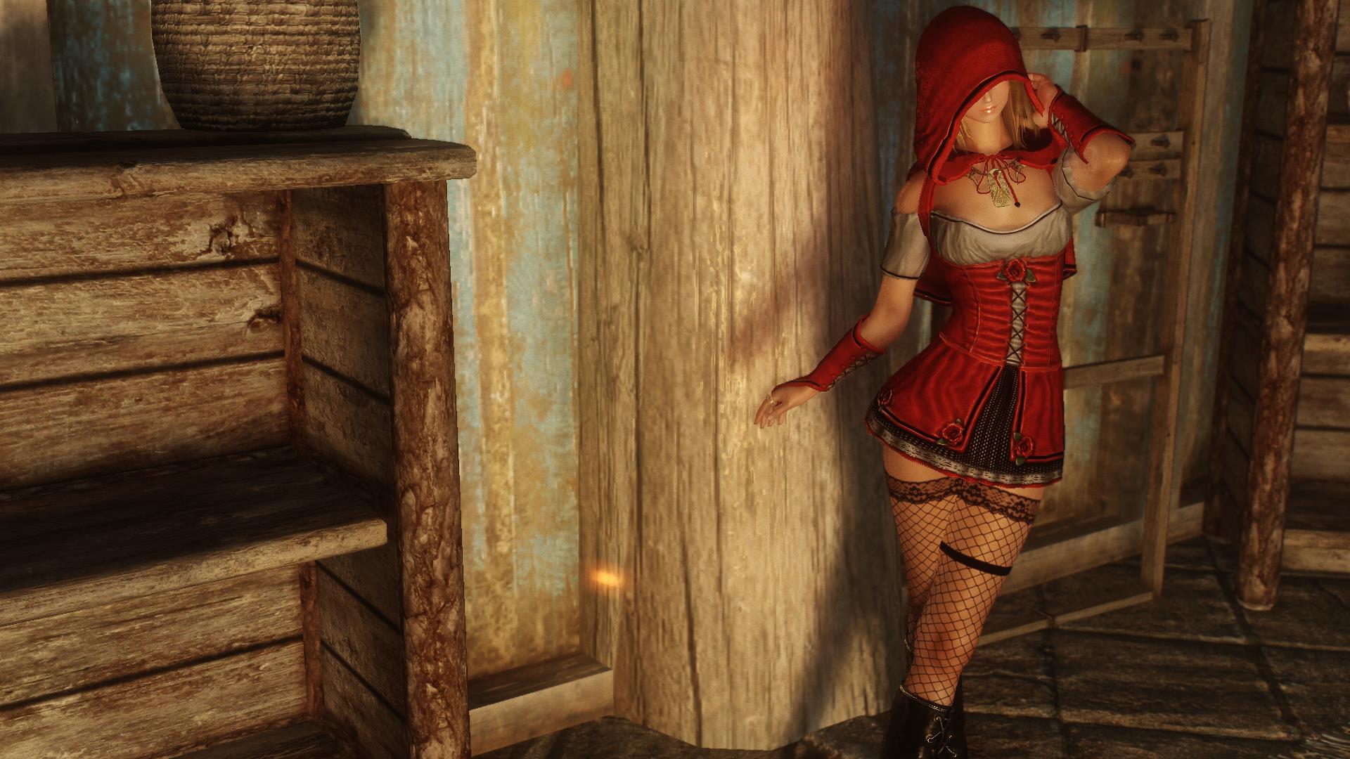 なんとなくどことなくそれとなく Gwelda Little Red Riding Hood Outfit Uunp Cbbe 赤ずきん な衣装を追加するｍｏｄ