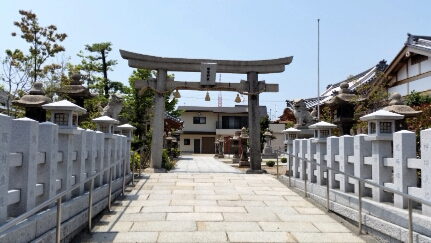 田守神社の鳥居