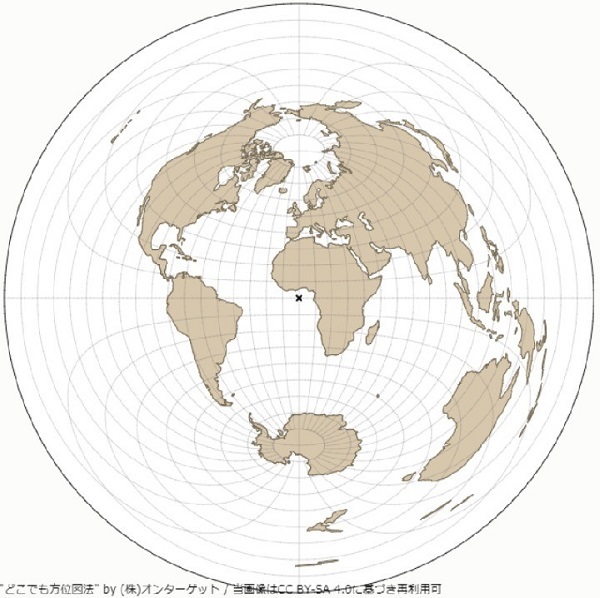 正 距 方位 図法 東京 日本から見た世界の方位一覧 アメリカは北東 東 ヨーロッパは北西 西 ２つの流派に対応しています