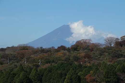 山麓近くからの富士山２