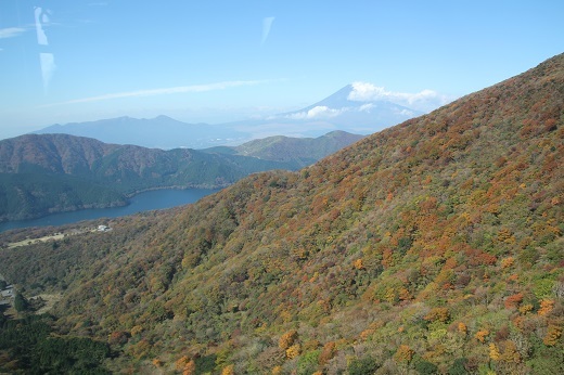 中腹からの富士山１