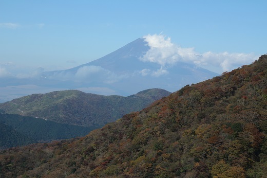 中腹からの富士山２