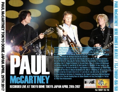 T&J boot Paul McCartney　20170529　ジャケット