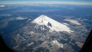 2008 Feb 富士山上空