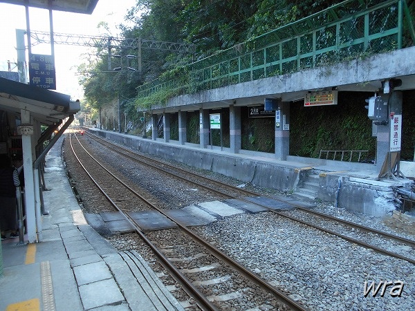 台鐵宜蘭線三貂嶺站月台